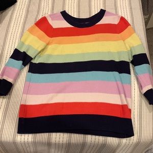 Halogen x Atlantic-Pacific Rainbow Sweater